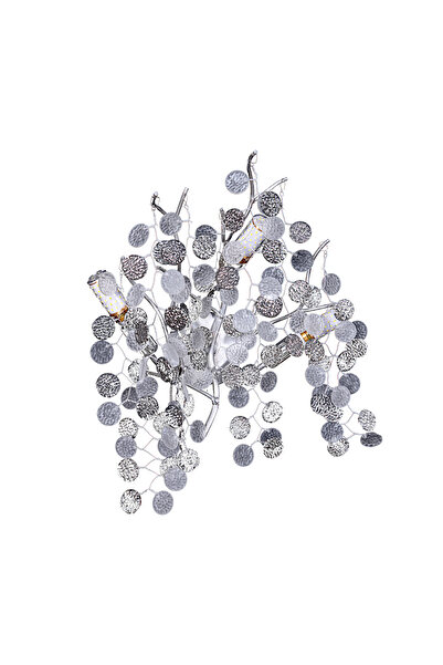 Apliqa Masal Krom Kristal Taşlı Modern, Oturma Odası,Duvar Lambası  Salon Aplik