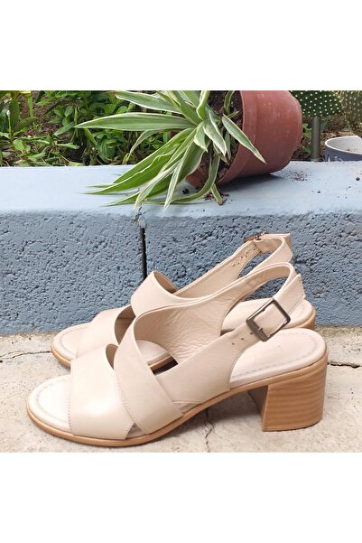 Bulldozer 231712-2 Жіночі літні туфлі на підборах із натуральної шкіри