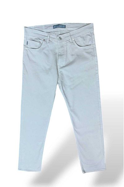 Ünal Giyim 100% BUMBAC GABARDIN LYCRARA ȚESĂ REGULAR MULT CULOARE PIATRA PANTALONI BĂRBAȚI DE IN