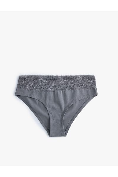 Koton Chiloți hipster din dantelă cu talie înaltă