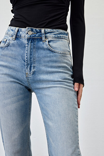 VATKALI Blugi cu talie înaltă, drepte