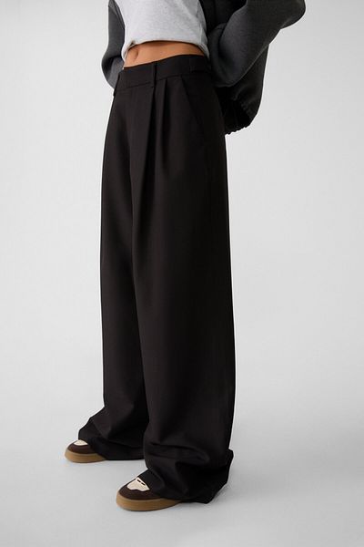 Stradivarius Super wide-leg adjustable trousers