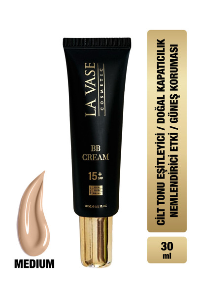 La Vase BB Cream-SPF 15 korumalı-Medium