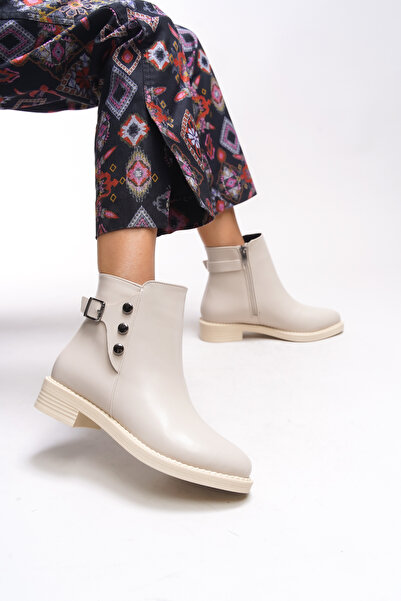 Riccon Heshrari Kadın Bot 0012072 Bej Cilt