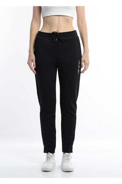 Polo State Γυναικείο 3 νήματα χωρίς σαρντόν Change Your Mind Κεντημένο Φούτερ Μαύρο