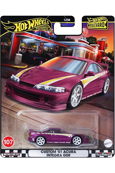 HOT WHEELS Boulevard Premium Arabalar Custom '01 Acura Integra GSR HRT77