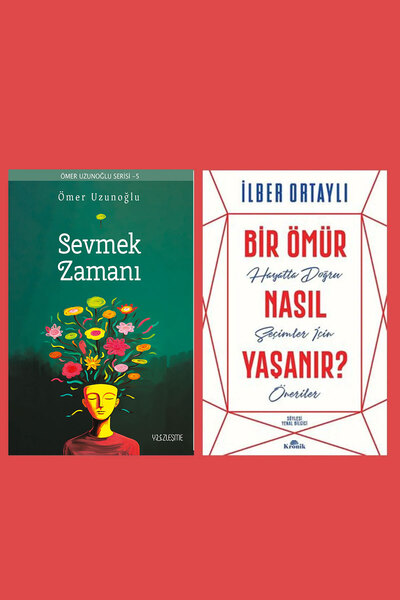 Ritüel Yayınları Sevmek Zamanı - Bir Ömür Nasıl Yaşanır? 2 Kitap Set