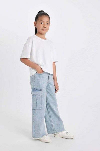 DeFacto A5734A8 Pantaloni Jeans pentru fete