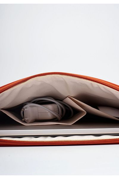 NEMO GROUP Πλακάκι Velvet Fabric Apple Laptop Tablet Strap Case, Χαρτοφύλακας, (Συμβατό με Huawei & Samsung)