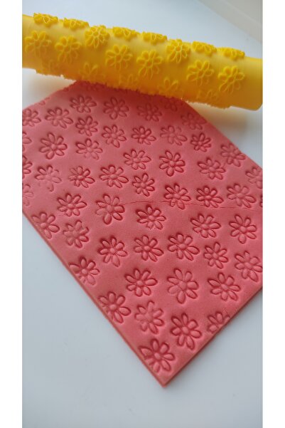 Roll3d Polimer Kil Desen Verici Merdane, Seramik Desen Oklavası, Polimer Kil ...