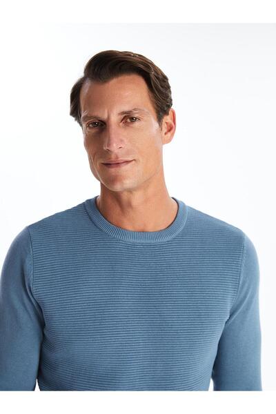 LC Waikiki LCWAIKIKI Classic Bisiklet Yaka Uzun Kollu Erkek Triko Kazak