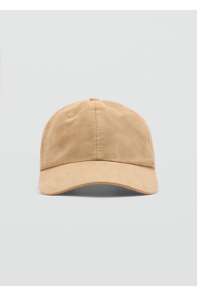 MANGO Man Suede Look Hat