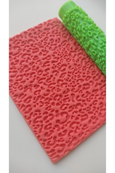 Roll3d Polimer Kil Desen Verici Merdane, Seramik Desen Oklavası, Polimer Kil ...