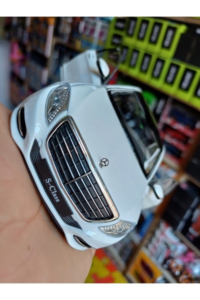 OYUNCAKSAHİLİ Mercedes Benz S500 S Class 1:24 Ölçek Metal Model Araba Diecast Koleksiyon 18x8cm