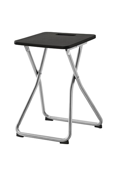 IKEA GUNDE katlanır tabure, beyaz