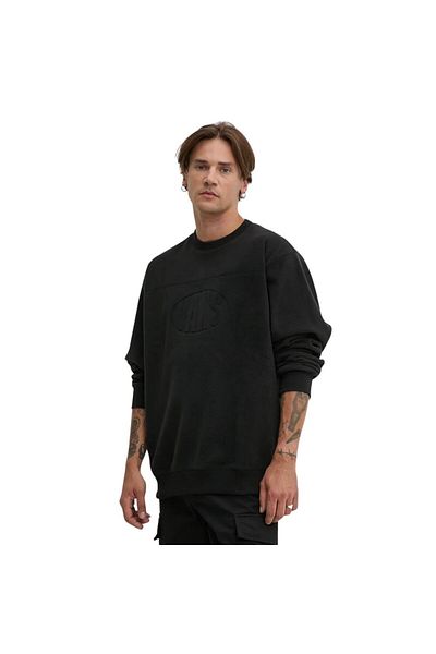 Vans Мъжки суитшърт Carlo Polar Fleece Loose Crew черен