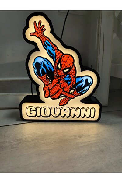 KAMER LED IŞIKLI SPİDERMAN ÖRÜMCEK ADAM