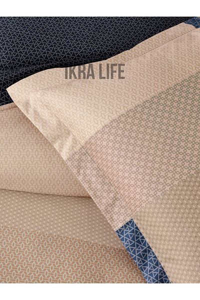 Taç Σετ Παπλωματοθήκη Evander Orange Satin Διπλό 200x220 cm