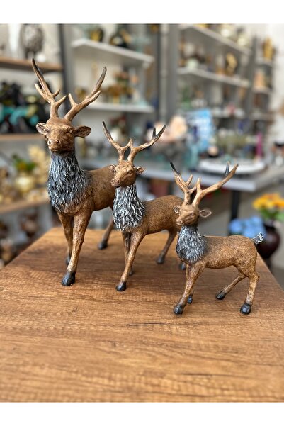 Mintigur Polyester 3'lü ren Geyiği Set