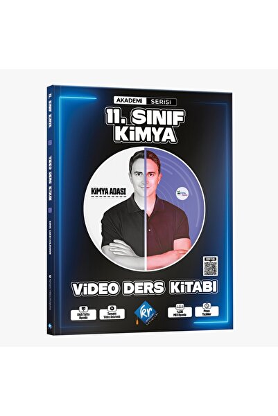 KR Akademi Yayınları Kimya Adası 11. Sınıf Kimya Video Ders Kitabı Akademi Se...