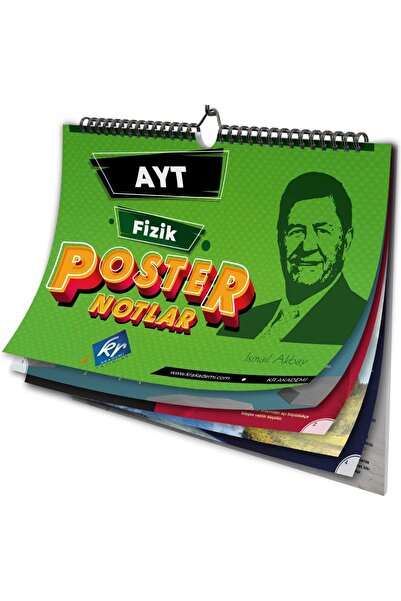 KR Akademi Yayınları AYT Fizik Poster Notlar
