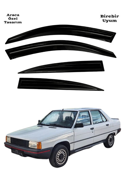 Genel Markalar Renault R9 Broadway Cam Rüzgarlığı 4lü