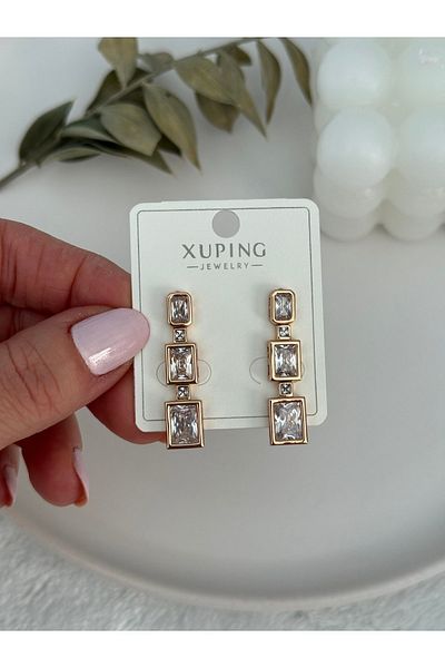 Miliva Xuping Model Zircon Stone Dangle Imported Earrings