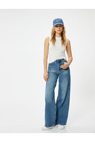 Koton Knitwear Athlete Crew Neck Viscose Mixed Standard Cut