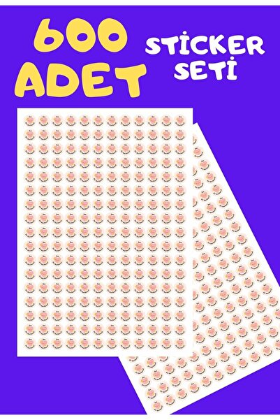 Sticksy Sen Bir Harikasın Sticker Çıkarma Seti ,600 Adet 4 Syf Okul Tebrik Stickerı ,Öğretmen Öğrenci Hediye