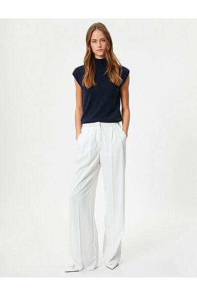 Koton Turtleneck Knitwear Top Sleeveless