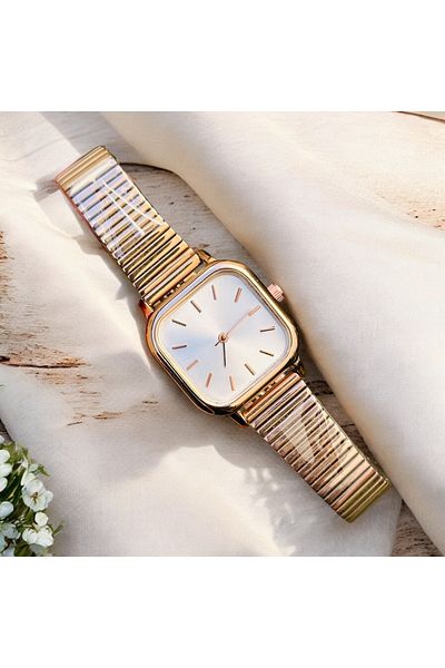 pullmarkt New Adjustment-Free Band Feature Fits Every Arm Without Adjustment! - Women's Wrist Watch
