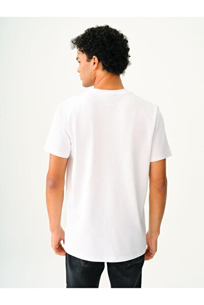 Loft Ανδρικό μπλουζάκι σε κανονική εφαρμογή, λευκό LF2037991