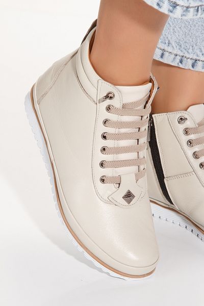 İLOLİCA Γυναικείες μπότες από γνήσιο δέρμα - Casual Heelless Sports - Tommy