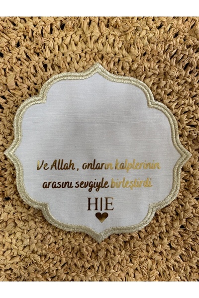 İsabella Accessories Isimli Özel Baskılı Söz Ve Nişanlarınız Için Kumaş Damat...