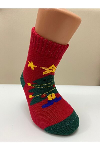 YAADE CHRISTMAS PATTERNED TOWEL 8 PAIRS OF CHILDREN'S SOCKS