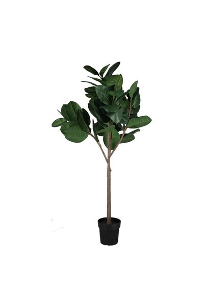 SERENE Garden Decor Rubber Artificial Tree with Pot 90346