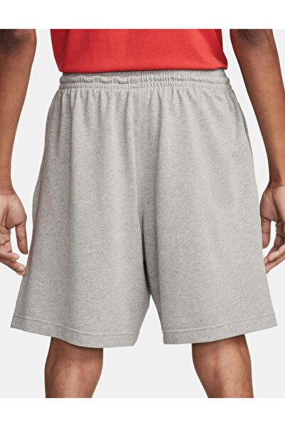 Nike Club Erkek Gri Pamuklu Günlük Şort