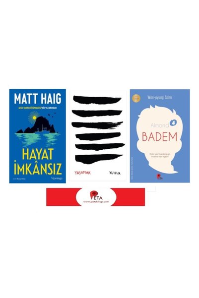 Domingo Yayınevi Set - Hayat Imkansız - Yaşamak (Almond Gift)