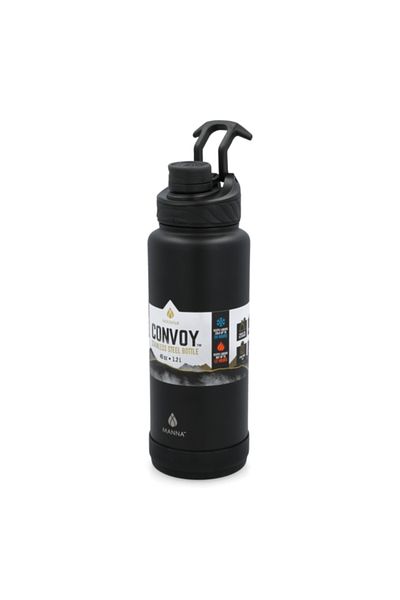manna Convoy Stainless Steel Easy Carry Handle Water Bottle 40oz