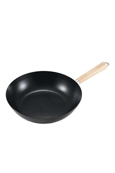 Parfait Durable Stir Fry Wok with Wooden Handle 12inch 31712-KE