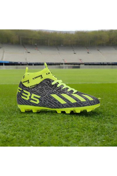 XR Cleme de fotbal Super Mercury - Cu gleznă și șosete, pantofi sport pentru copii adulți