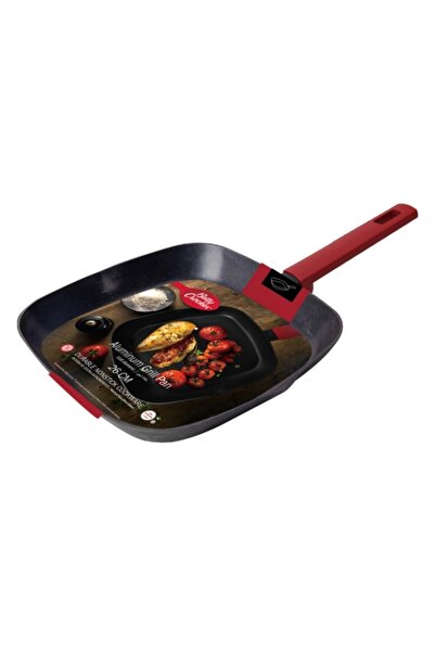 BETTY CROCKER Dishwasher Safe Durable Forged Aluminium Grill Pan 26cm