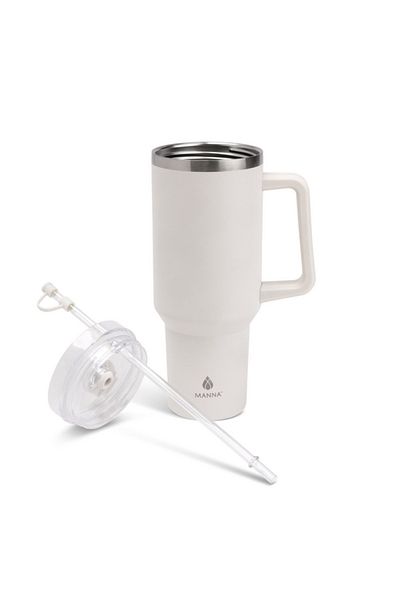 manna 2-in-1 Lid Atlas Tumbler with Topper and Straw 40oz