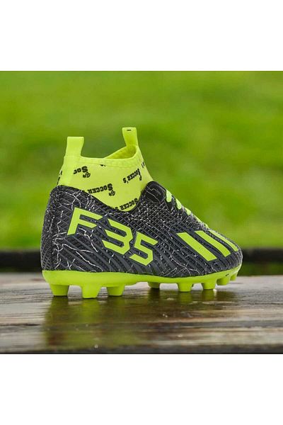 XR Cleme de fotbal Super Mercury - Cu gleznă și șosete, pantofi sport pentru copii adulți