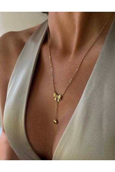 Bubbleatelier Çelik kurdele zincir kolye