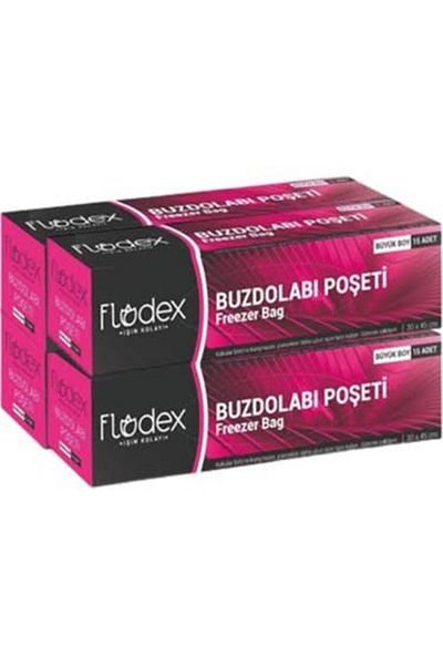 FLODEX large Size 4-piece Refrigerator Bag - Pay 3