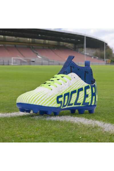 XR Cleme de fotbal Super Mercury - Cu gleznă și șosete, pantofi sport pentru copii adulți