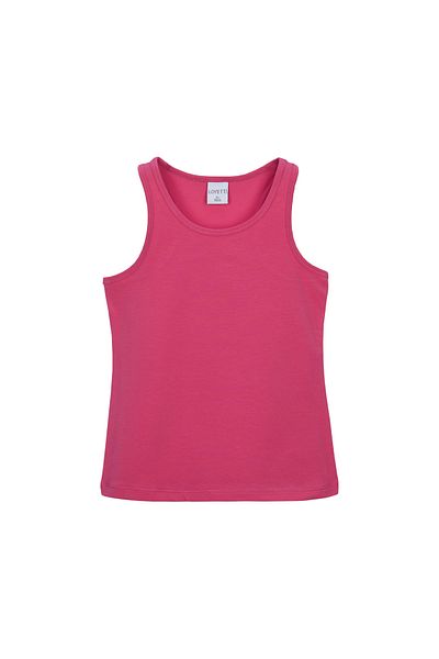 LOVETTI Fuchsia Girl's Swimming TanK - Basic Model