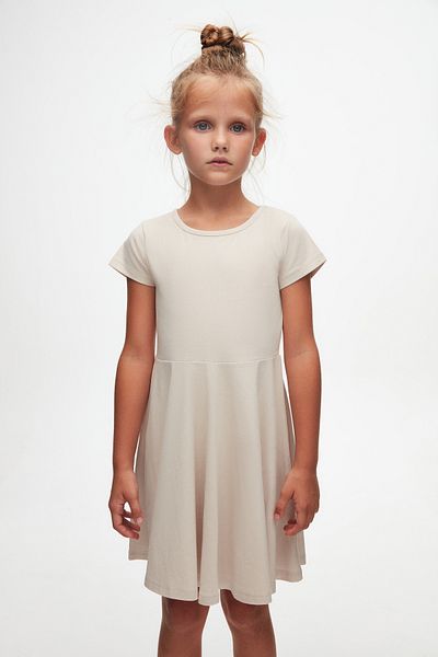 LOVETTI Stoned Basic Short Sleeve Dress for Girls