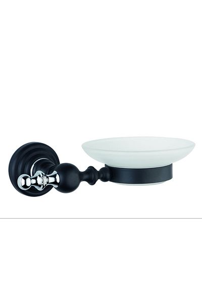 Saray Banyo Πιάτο σαπουνιού Artemis Black Chrome